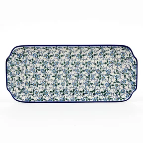 Tacka z uszkami 410 32/14,5 cm <br> 2089X Niezapominajki